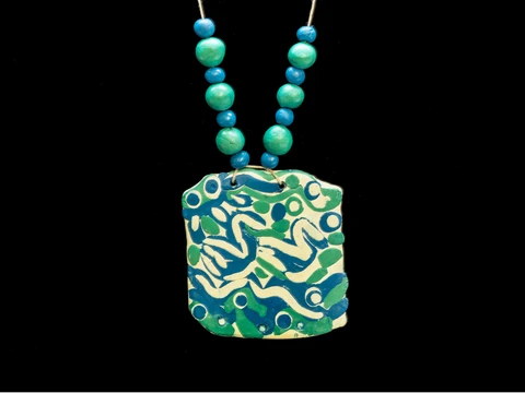 air dry clay jewelry